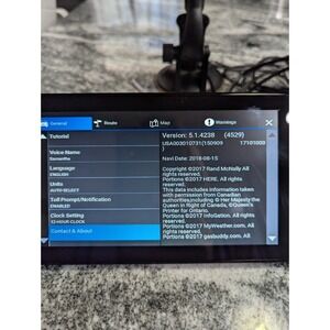 RAND MCNALLY OVERDRYVE 7 OD7 C  7"  GPS NAVIGATION SYSTEM